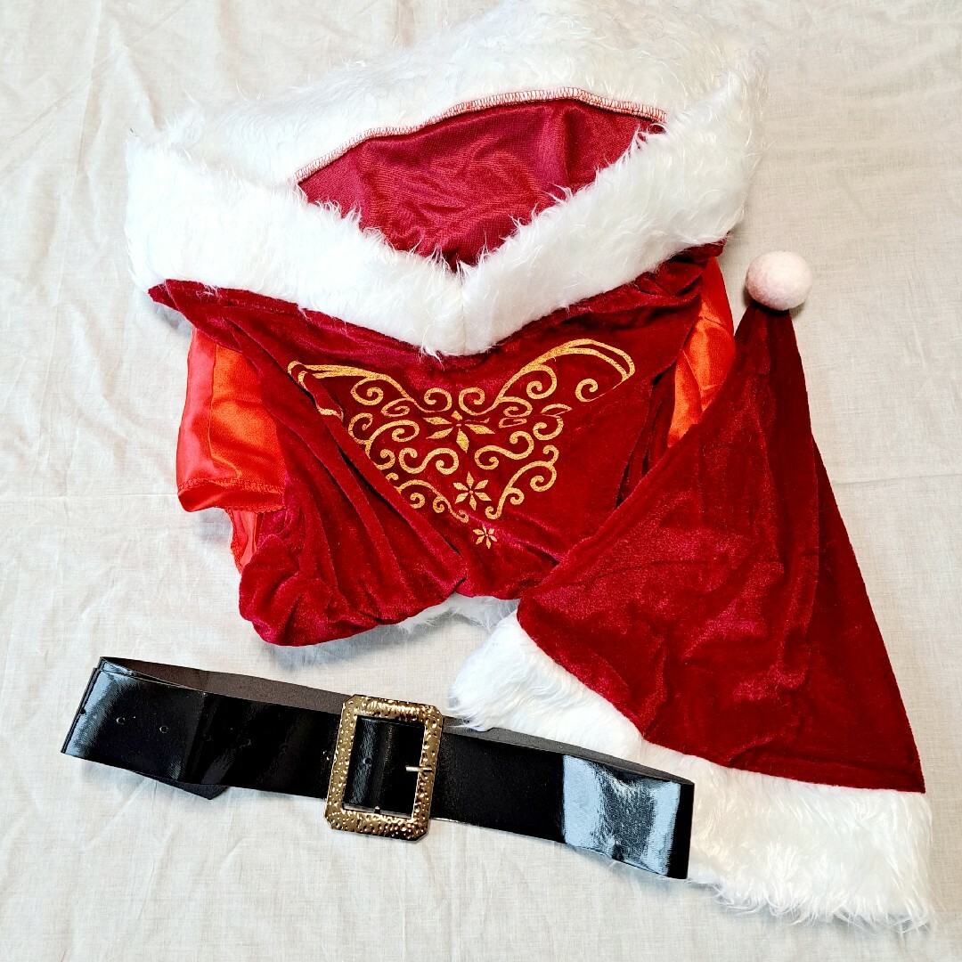 Lサイズ サンタ クリスマス 衣裳 パーティー 大人 コスプレ コスチューム
