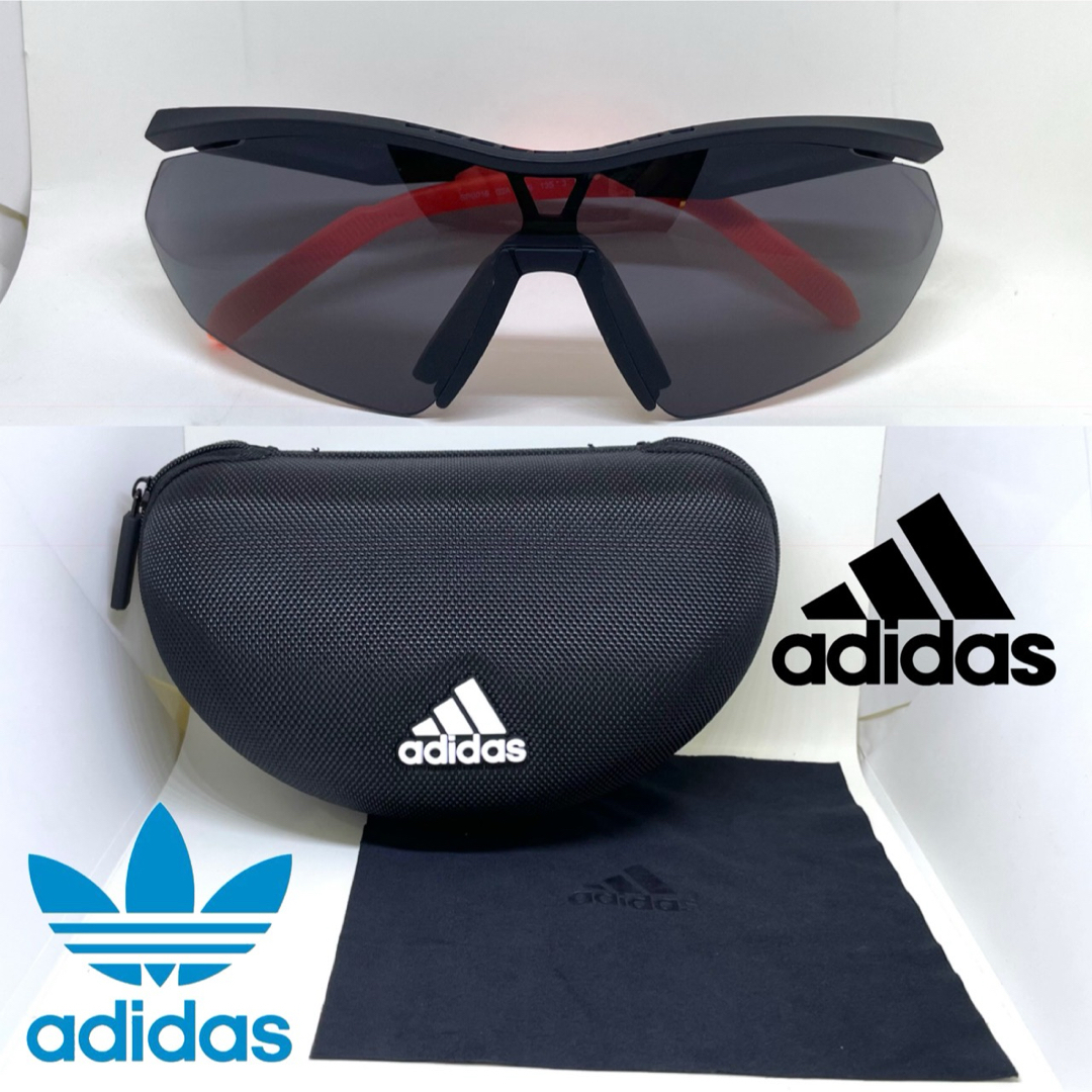 adidas - adidas アディダス スポーツサングラス スペア付 adidas - adidas アディダス スポーツサングラス スペア付