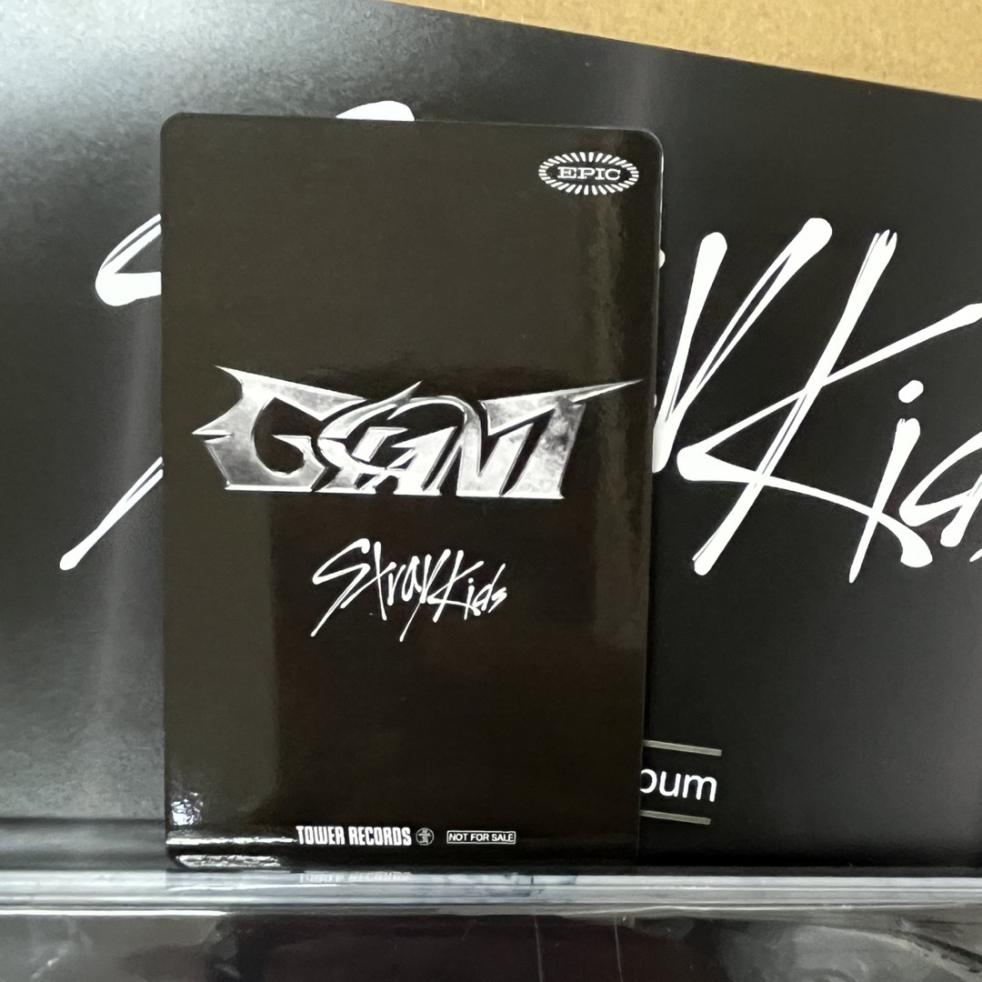 Stray Kids - straykids スキズ GIANT タワレコ特典 トレカ Stray Kids - straykids スキズ GIANT タワレコ特典 トレカ