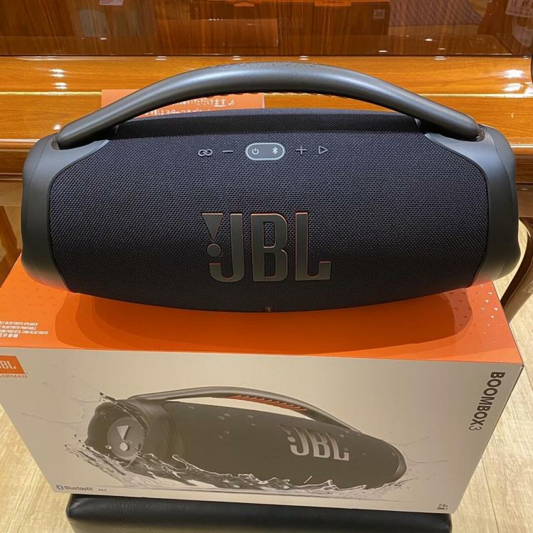 JBL(ジェービーエル)/BOOMBOX 3 BLKJN【現物画像】 【中古 JBL(ジェービーエル)/BOOMBOX 3 BLKJN【現物画像】 【中古