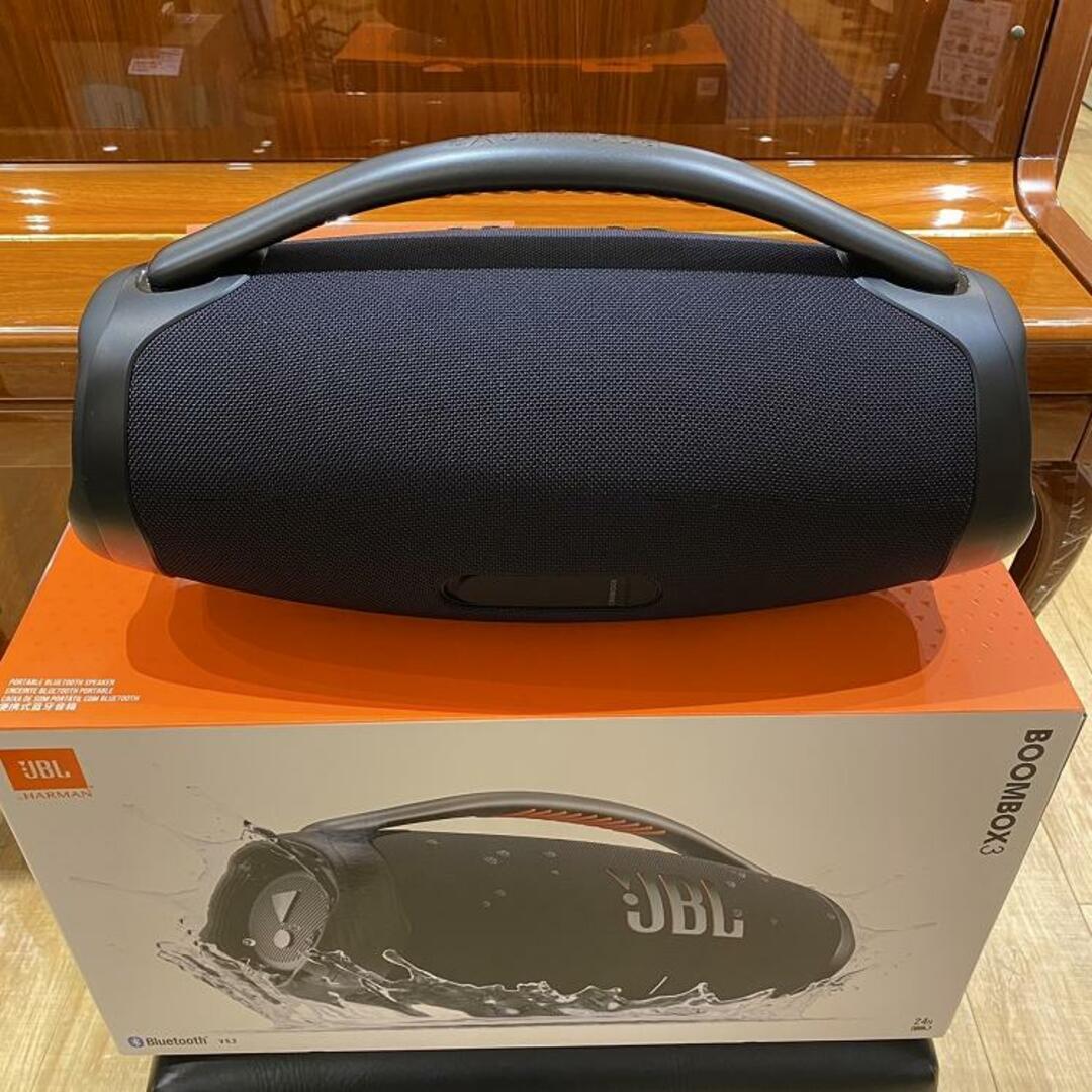 JBL(ジェービーエル)/BOOMBOX 3 BLKJN【現物画像】 【中古 JBL(ジェービーエル)/BOOMBOX 3 BLKJN【現物画像】 【中古