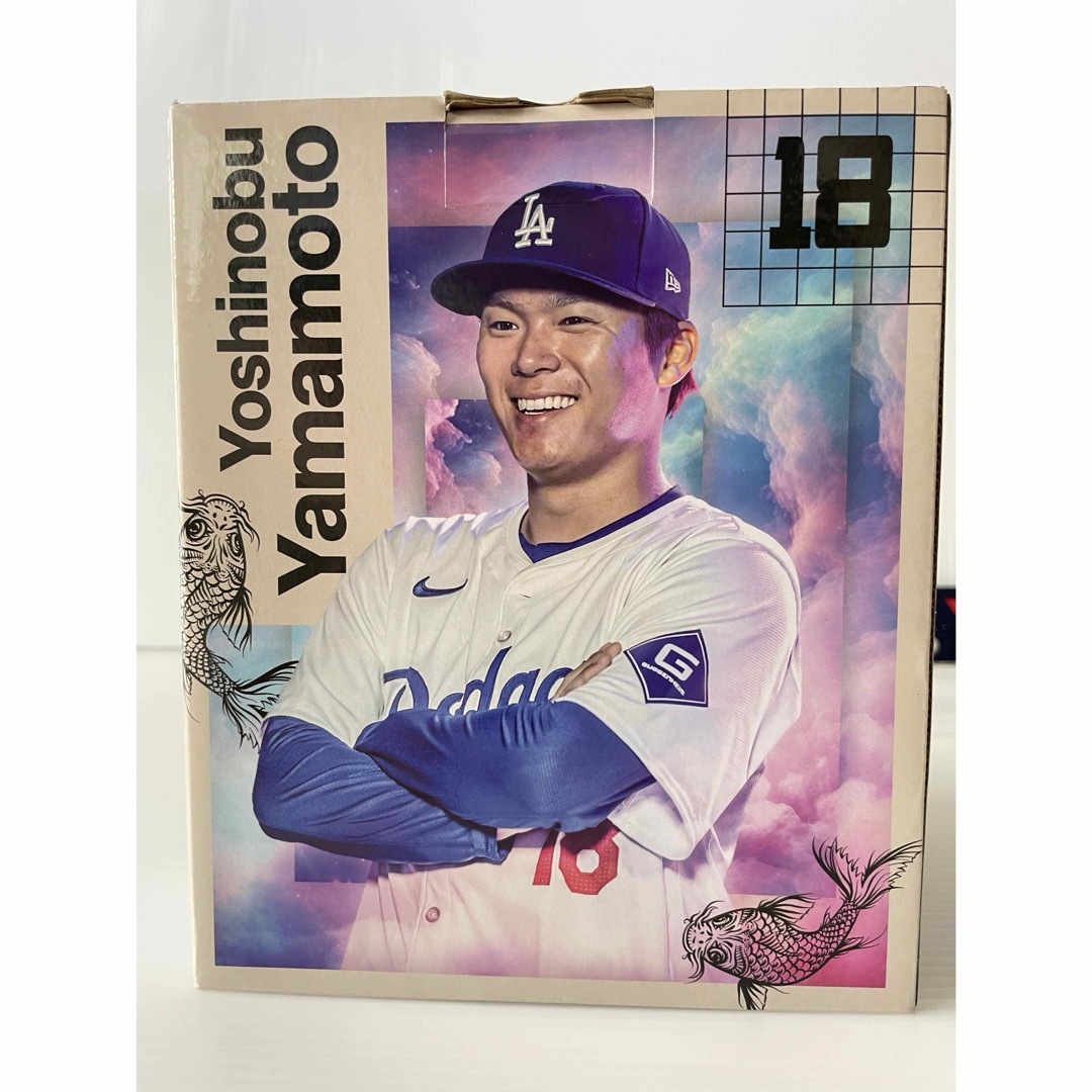 山本由伸 ボブルヘッド人形&プリントサインボール 山本由伸 ボブルヘッド人形&プリントサインボール
