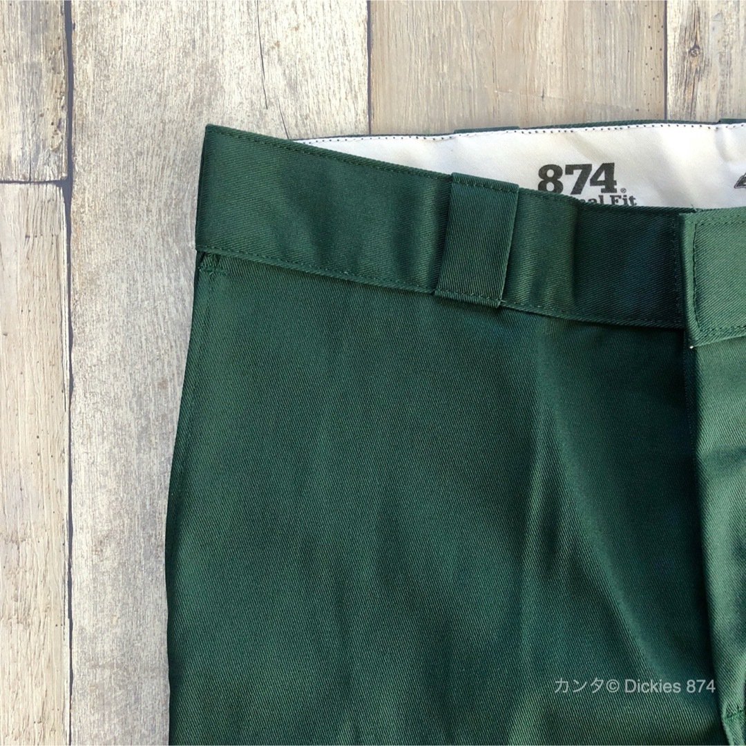 Dickies - 【新品】33×30 ハンターグリーン ディッキーズ 874 Dickies - 【新品】33×30 ハンターグリーン ディッキーズ 874