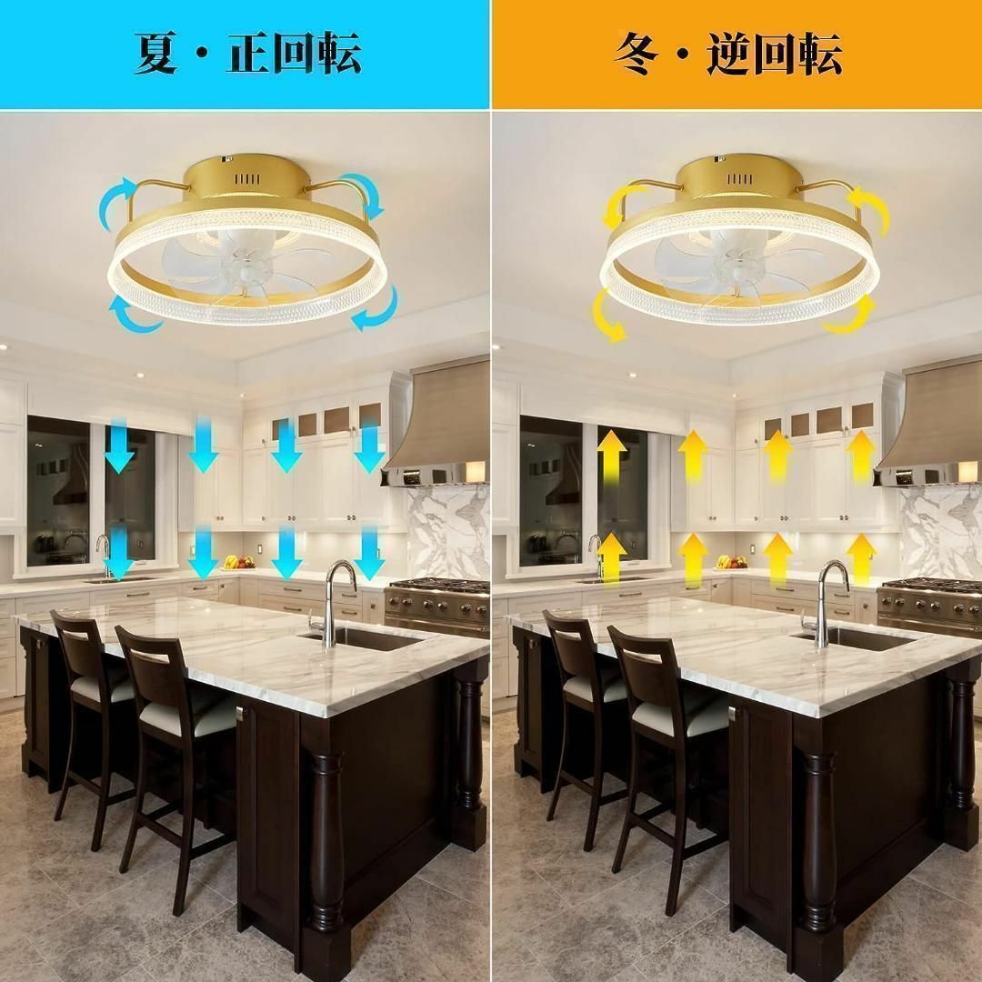 新品【10畳】シーリングファンライト 静音モーター リモコン付