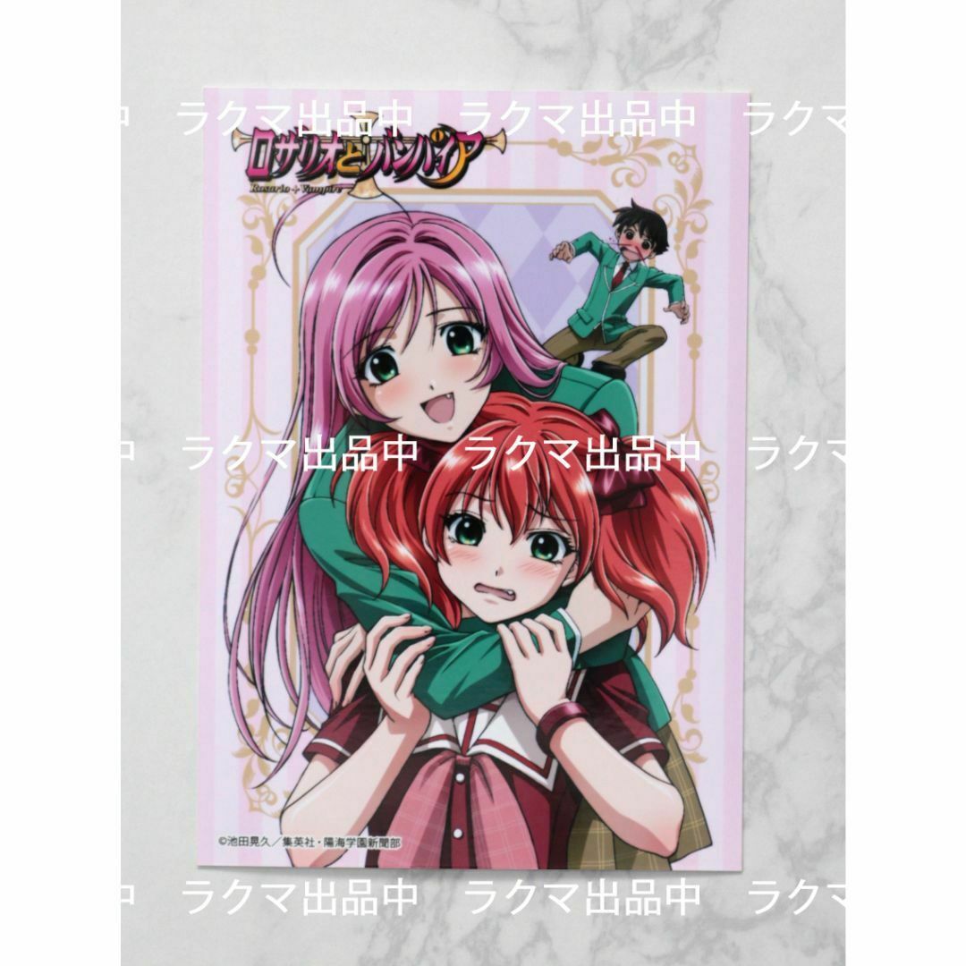 ロザリオとバンパイア 15周年記念ポップアップストア特典 ブロマイドB エンタメ/ホビーのアニメグッズ(その他)の商品写真