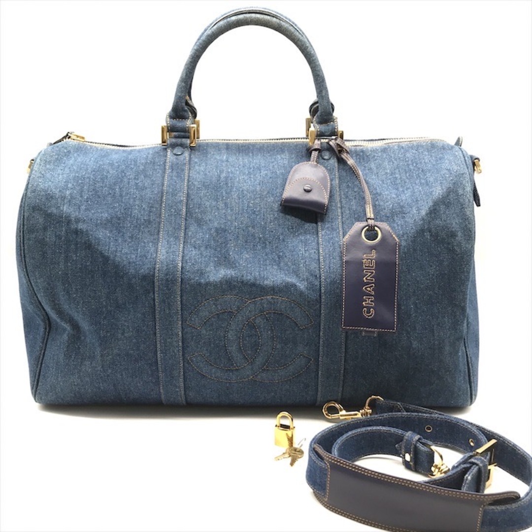 CHANEL - 良品 CHANEL シャネル ココマーク デニム 2WAY CHANEL - 良品 CHANEL シャネル ココマーク デニム 2WAY