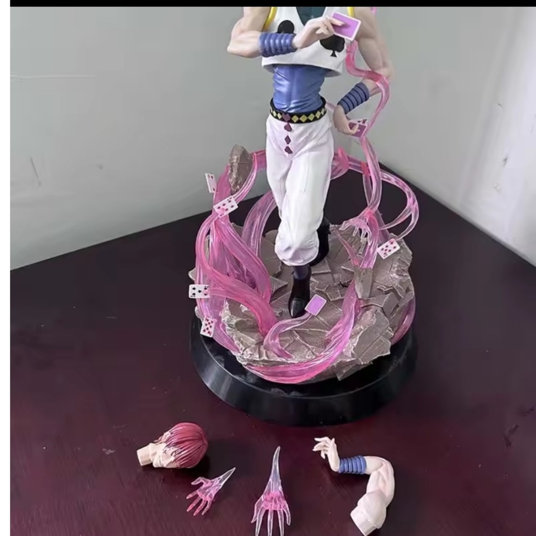 ハンターハンター HUNTER × HUNTER ヒソカ フィギュア 33cmの ハンターハンター HUNTER × HUNTER ヒソカ フィギュア 33cmの