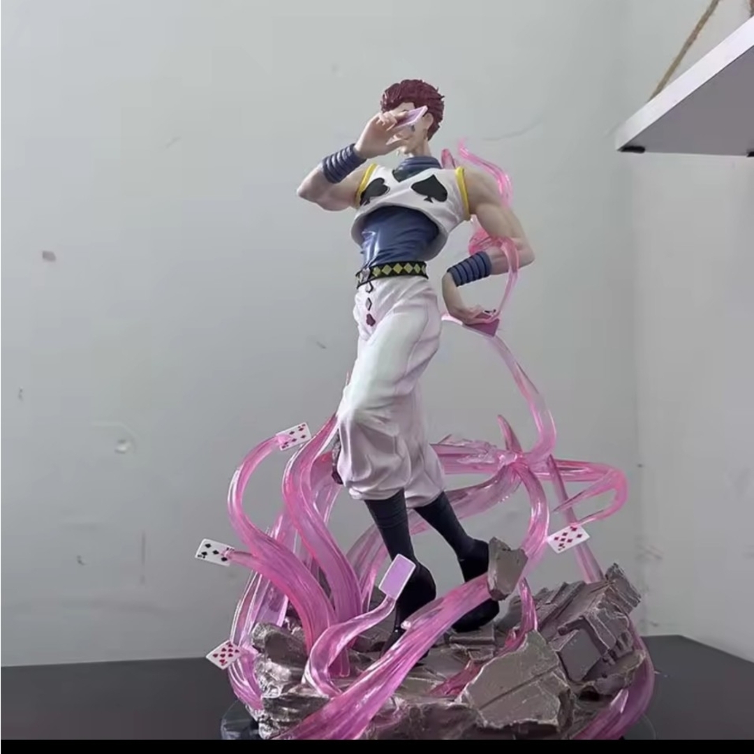 ハンターハンター HUNTER × HUNTER ヒソカ フィギュア 33cmの ハンターハンター HUNTER × HUNTER ヒソカ フィギュア 33cmの