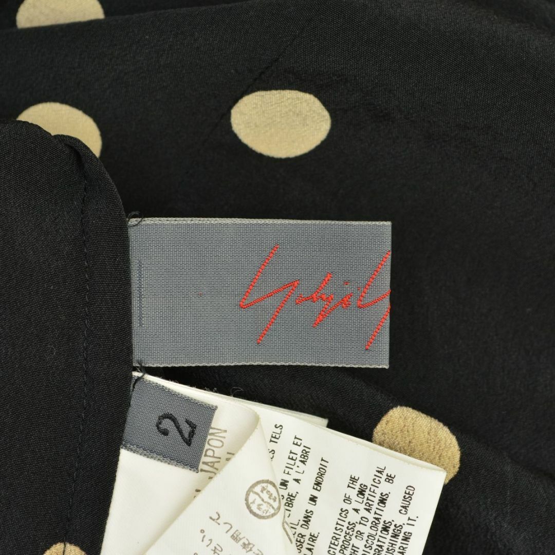 Yohji Yamamoto - 【YOHJIYAMAMOTO+NOIR】ドットシルク Yohji Yamamoto - 【YOHJIYAMAMOTO+NOIR】ドットシルク