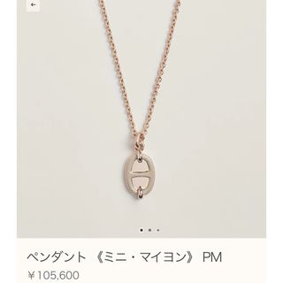 HERMES - 新品 新作 エルメス HERMES ペンダント ミニマイヨン HERMES - 新品 新作 エルメス HERMES ペンダント ミニマイヨン