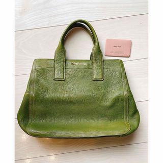 MIU MIU(バッグ ・ グリーン・カーキ/緑色系)のフリマアイテム一覧 MIU MIU(バッグ ・ グリーン・カーキ/緑色系)のフリマアイテム一覧