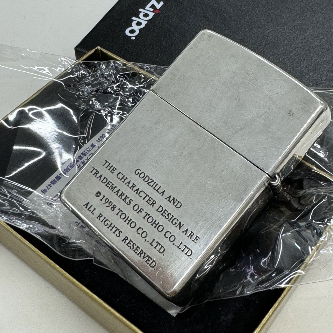 ZIPPO - ZIPPO 希少 90s GODZILA ゴジラ 足跡ビッグメタル 限定 ZIPPO - ZIPPO 希少 90s GODZILA ゴジラ 足跡ビッグメタル 限定
