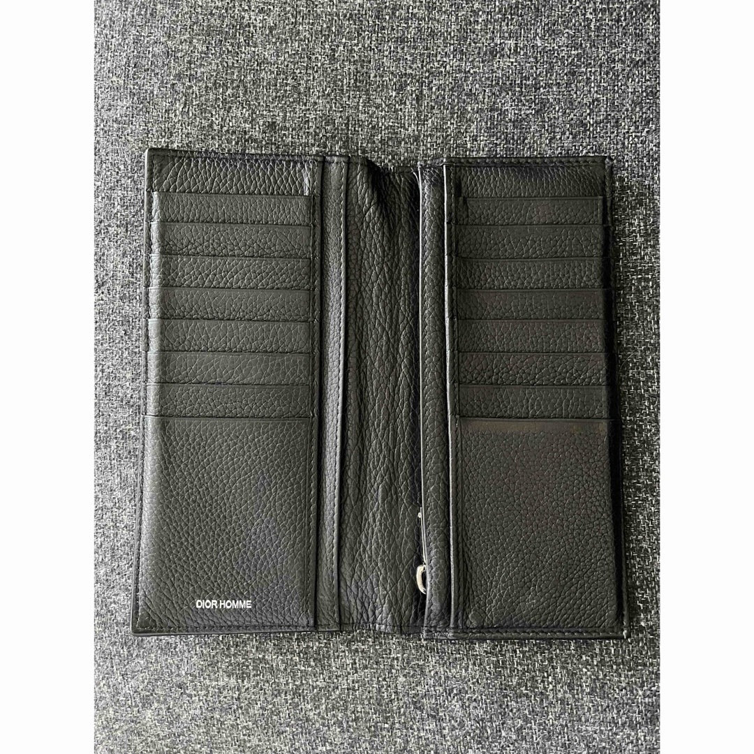 DIOR HOMME 牛革 二つ折り長財布 DIOR HOMME 牛革 二つ折り長財布