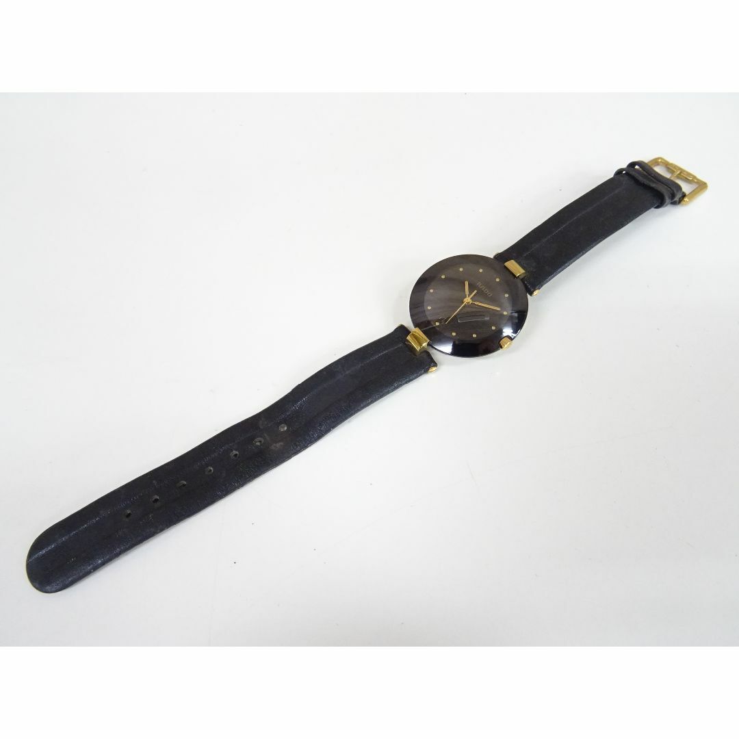 広111 / RADO ラドー 腕時計 クォーツ デイト ブラック文字盤 広111 / RADO ラドー 腕時計 クォーツ デイト ブラック文字盤