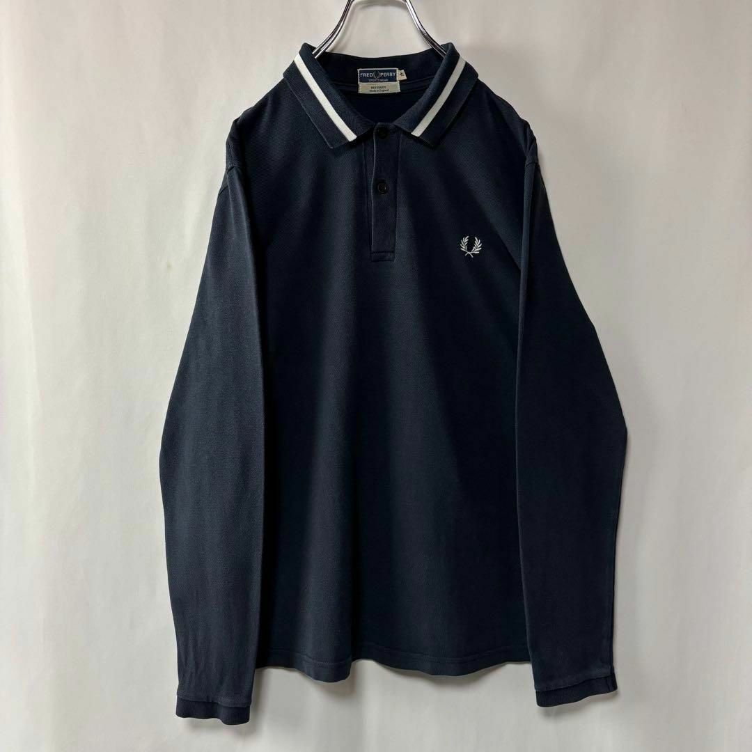 FRED PERRY - イングランド製 フレッドペリー ポロシャツ 刺繍 FRED PERRY - イングランド製 フレッドペリー ポロシャツ 刺繍