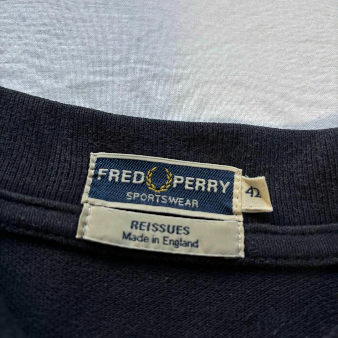 FRED PERRY - イングランド製 フレッドペリー ポロシャツ 刺繍 FRED PERRY - イングランド製 フレッドペリー ポロシャツ 刺繍