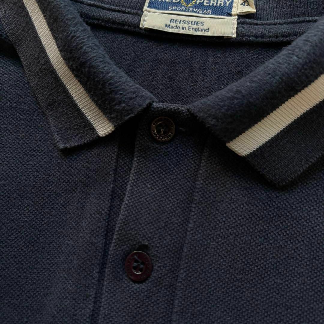 FRED PERRY - イングランド製 フレッドペリー ポロシャツ 刺繍 FRED PERRY - イングランド製 フレッドペリー ポロシャツ 刺繍