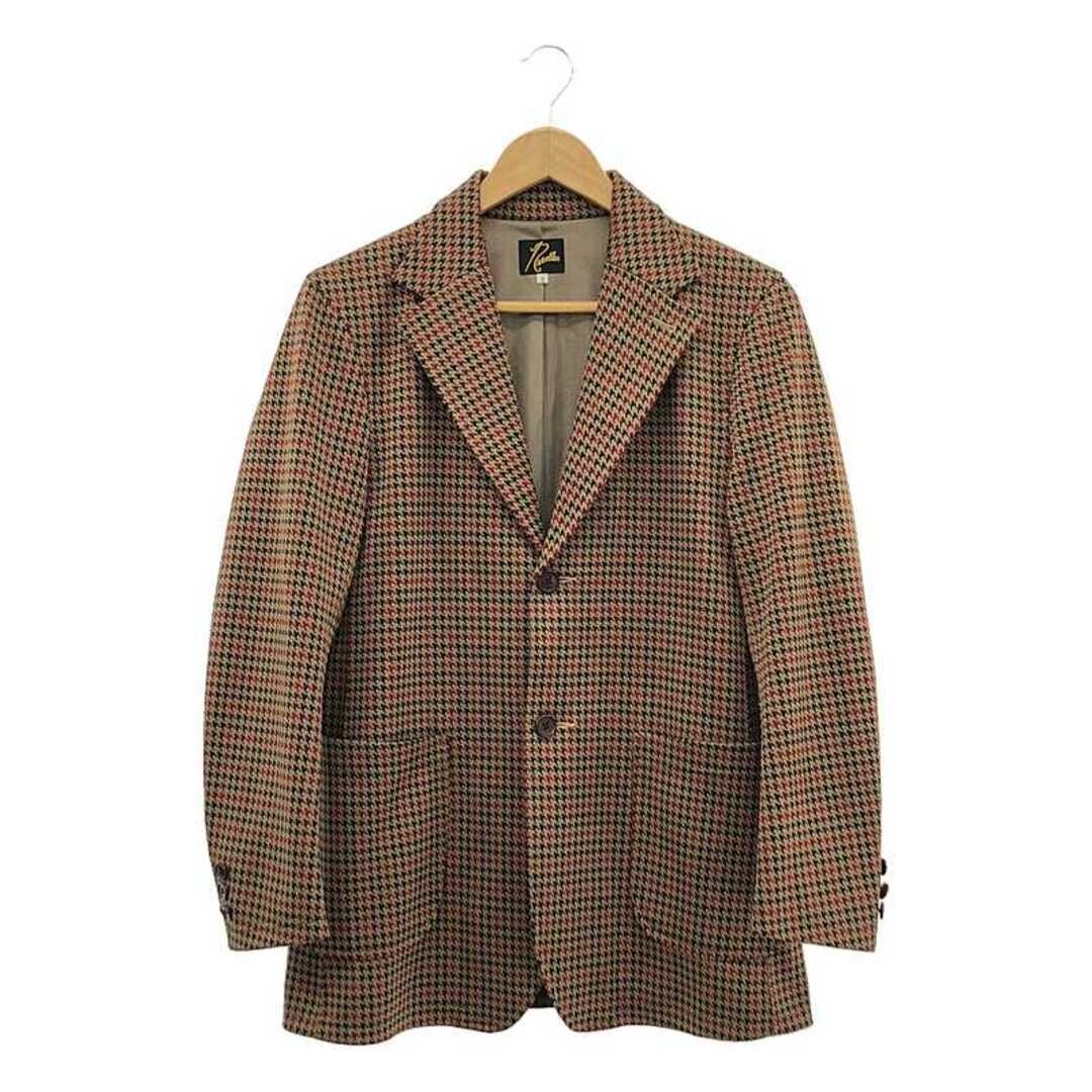 Needles - 【美品】  Needles / ニードルス | Jacket - Poly Jq. / 総柄 ジャガード シングル ジャケット / 総裏地 | 2 | ブラウン | レディース