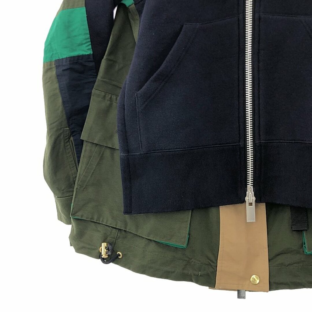 sacai / サカイ | Sponge Sweat Ma-1 Hoodie フーデッドパーカ sacai / サカイ | Sponge Sweat Ma-1 Hoodie フーデッドパーカ