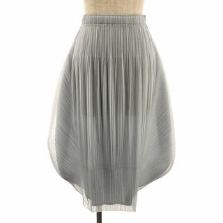 PLEATS PLEASE ISSEY MIYAKE(ロングスカート ・ グレー/灰色系 PLEATS PLEASE ISSEY MIYAKE(ロングスカート ・ グレー/灰色系
