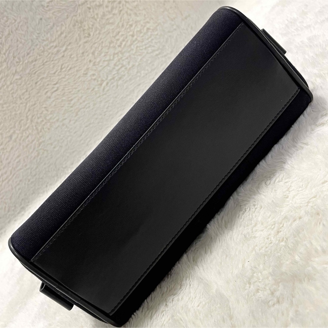 TOM FORD - TOM FORD トムフォード ロゴ キャンバス レザー TOM FORD - TOM FORD トムフォード ロゴ キャンバス レザー