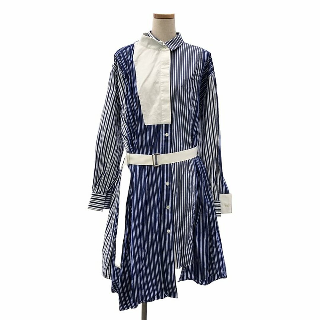 sacai - sacai / サカイ | マルチストライプ ロングシャツ sacai - sacai / サカイ | マルチストライプ ロングシャツ