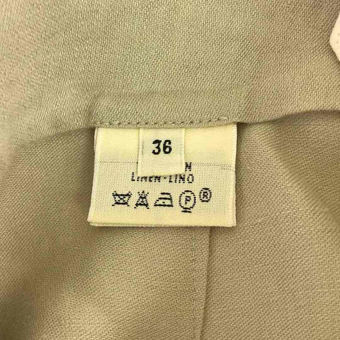HERMES / エルメス | マルジェラ期 リネン バイカラー ワイド HERMES / エルメス | マルジェラ期 リネン バイカラー ワイド