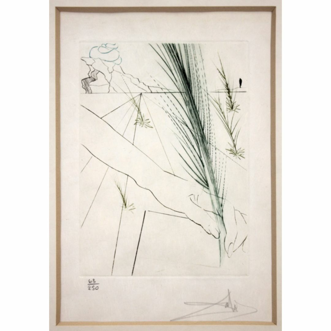 サルバドール・ダリ 「Love's Labour's Lost」 銅版画 絵画 サルバドール・ダリ 「Love's Labour's Lost」 銅版画 絵画