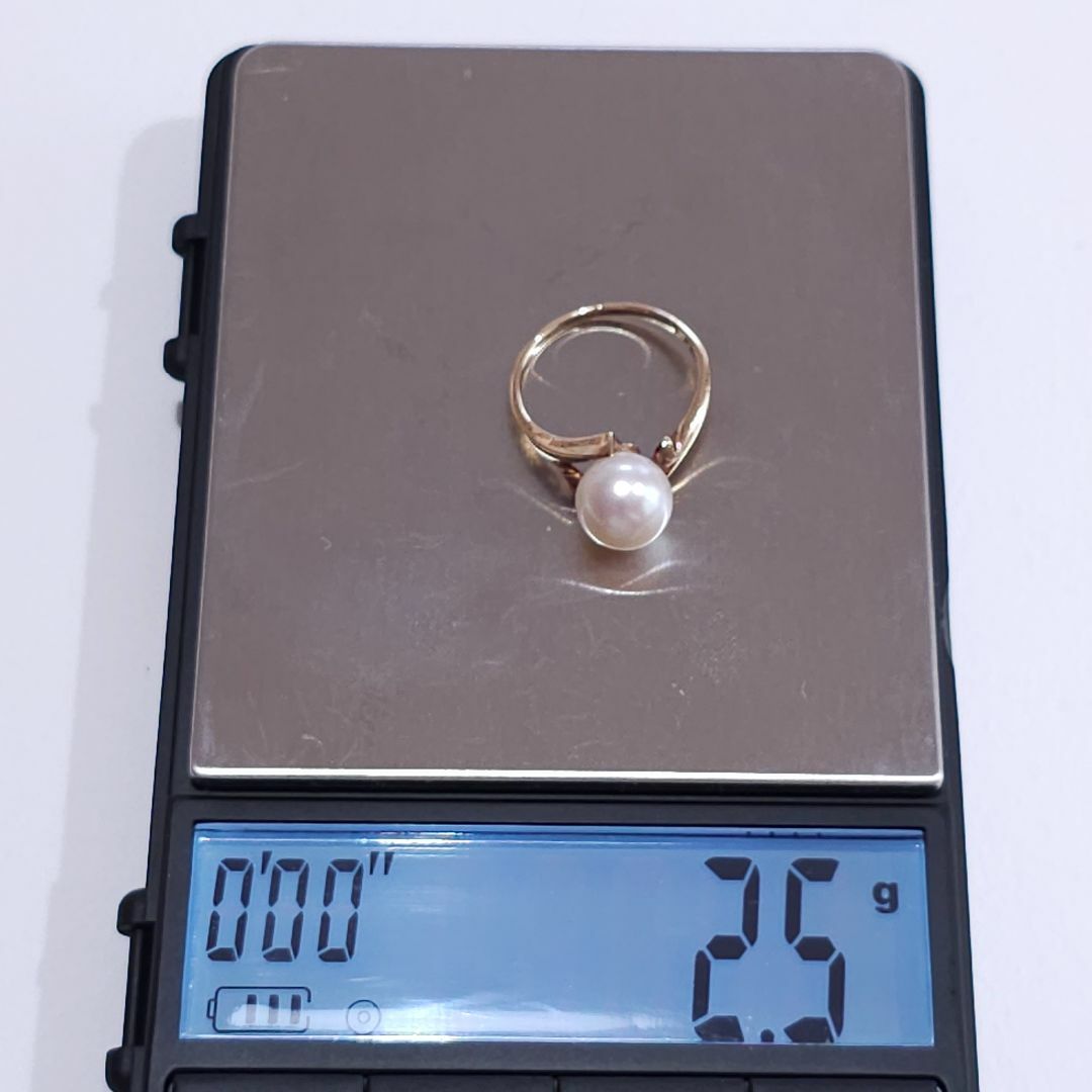 1180 ミキモトパールリングK14YGイエローゴールド9.5号8.5mm 1180 ミキモトパールリングK14YGイエローゴールド9.5号8.5mm