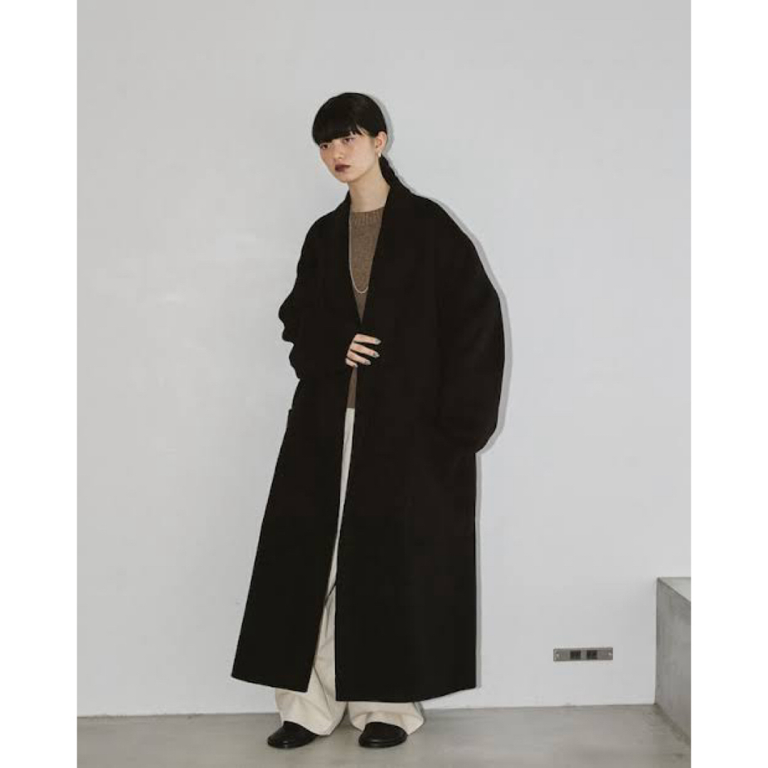 TODAYFUL wool over coat 36 黒 TODAYFUL wool over coat 36 黒