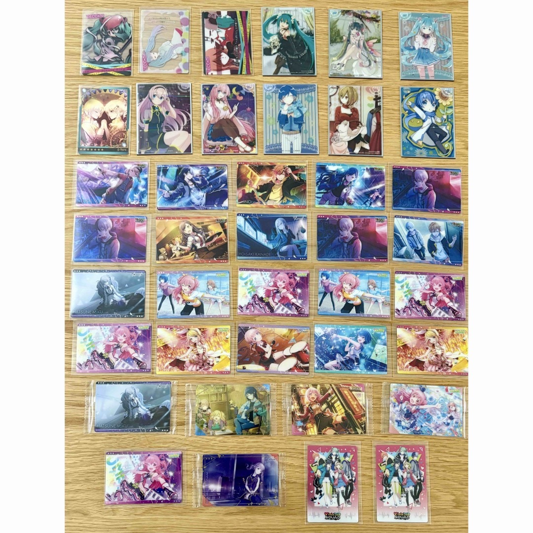 プロセカ 初音ミク カード ウエハースカード セット 40枚の通販 プロセカ 初音ミク カード ウエハースカード セット 40枚の通販