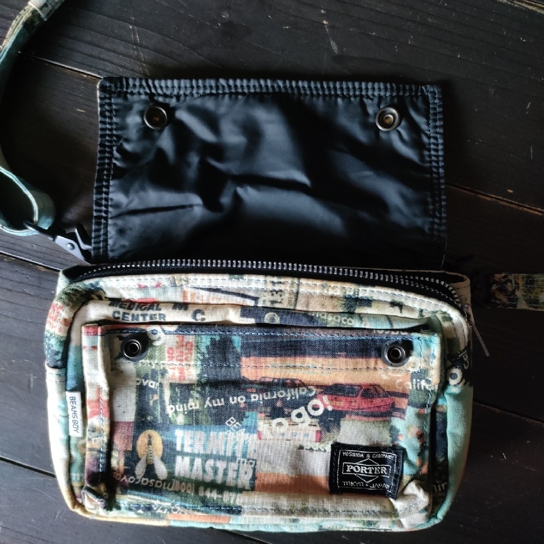 BEAMS BOY - PORTER×BEAMS BOY コラボ ショルダーBAG ポーチの BEAMS BOY - PORTER×BEAMS BOY コラボ ショルダーBAG ポーチの