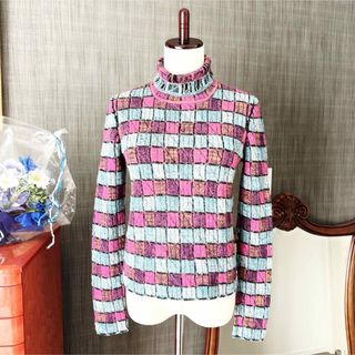 CHANEL - 極美品 CHANEL シャネル ジェニー着用 カラフル CHANEL - 極美品 CHANEL シャネル ジェニー着用 カラフル