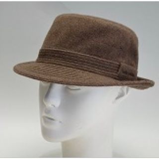 ミラショーン(mila schon)の極美品mila schon(ミラ・ショーン)カシミヤ メンズハット ブラウン(ハット)