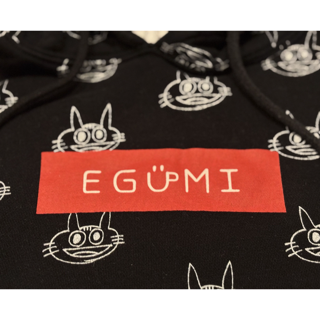 □限定値下げ□ EGUMI モノグラム 猫 パーカー 江口拓也の通販 □限定値下げ□ EGUMI モノグラム 猫 パーカー 江口拓也の通販