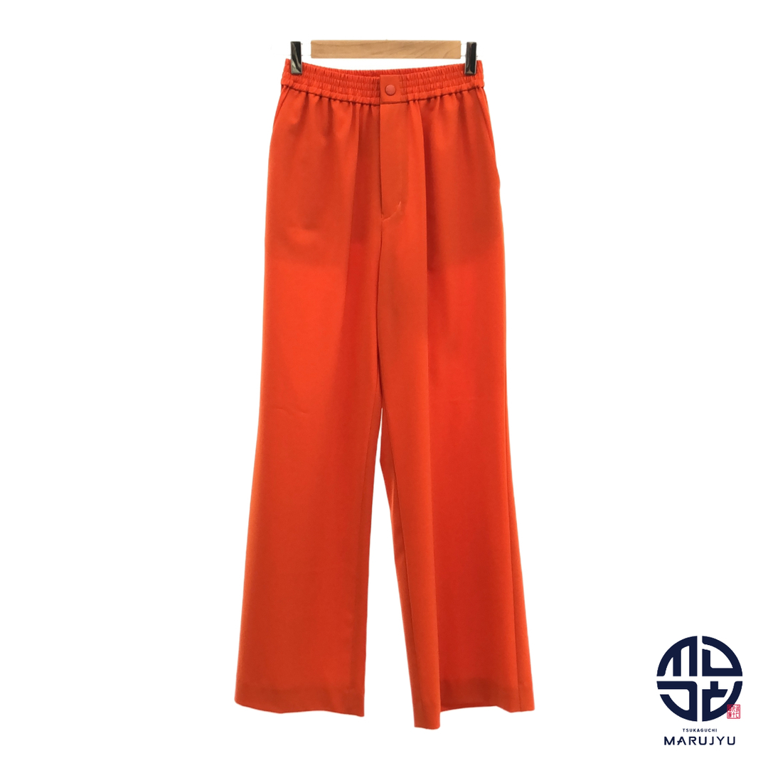 HYKE ハイク STRETCH WIDE LEG PANTS 242-13307 オレンジ HYKE ハイク STRETCH WIDE LEG PANTS 242-13307 オレンジ