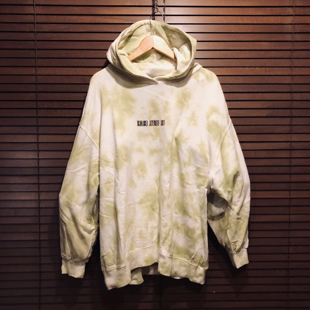BADASS ARTIST ART/ タイダイ　プルオーバー　パーカー メンズのトップス(パーカー)の商品写真