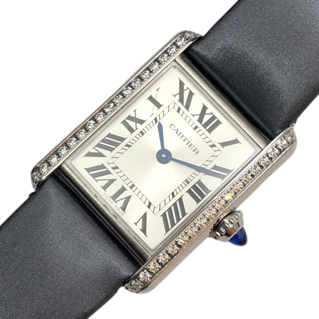 Cartier - 　カルティエ Cartier タンク マスト ウォッチ SM W4TA0016 SS/レザーベルト クオーツ レディース 腕時計