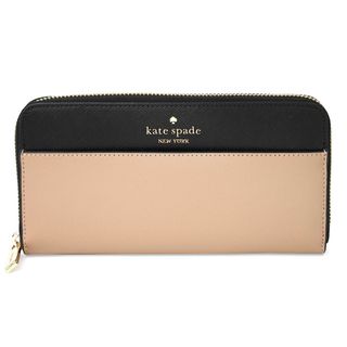 ケイトスペードニューヨーク(kate spade NEW YORK)の新品 ケイトスペード kate spade 長財布 カラーブロック ラージ コンチネンタル ウォレット トーステッドヘーゼルナッツマルチ(財布)