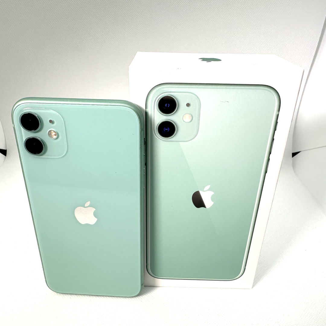 箱付き】アップル iPhone11 256GB グリーン 箱付き】アップル iPhone11 256GB グリーン