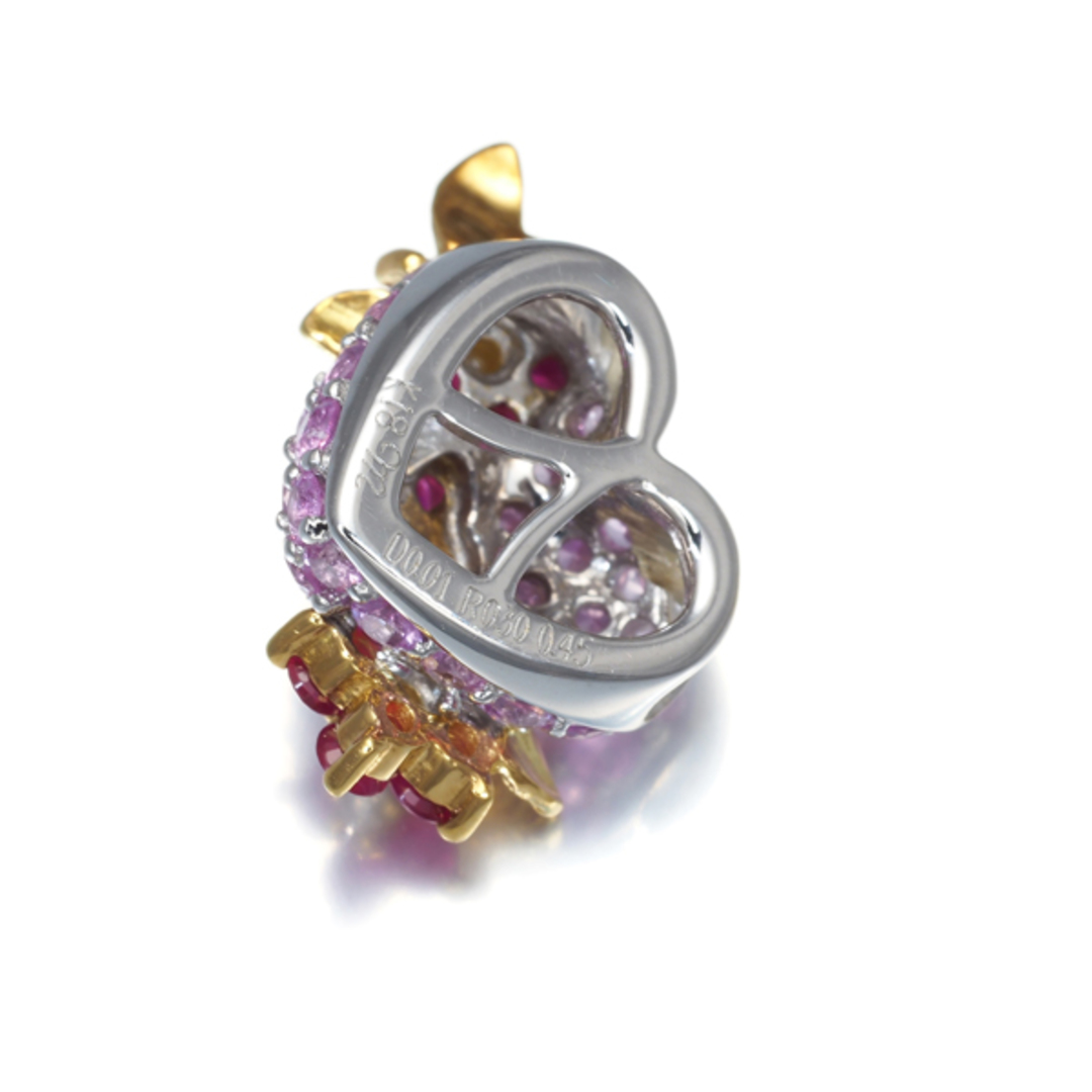 笠原真寿美 ペンダントトップ ピンクサファイア 0.45ct ルビー 笠原真寿美 ペンダントトップ ピンクサファイア 0.45ct ルビー