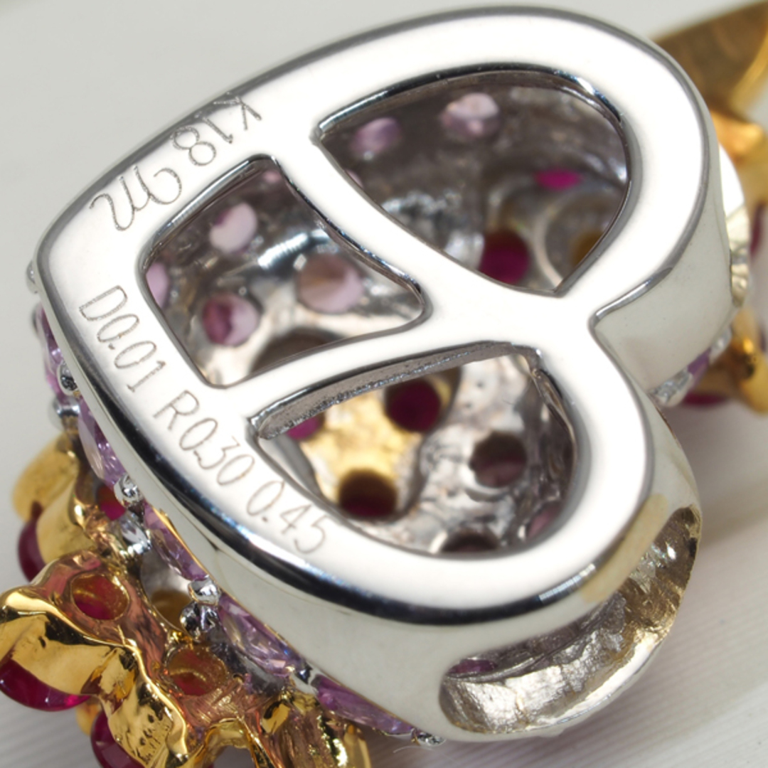 笠原真寿美 ペンダントトップ ピンクサファイア 0.45ct ルビー 笠原真寿美 ペンダントトップ ピンクサファイア 0.45ct ルビー