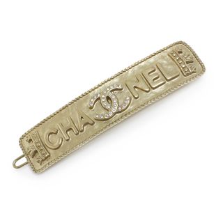 CHANEL(バレッタ/ヘアクリップ ・ ゴールド/金色系)のフリマ CHANEL(バレッタ/ヘアクリップ ・ ゴールド/金色系)のフリマ