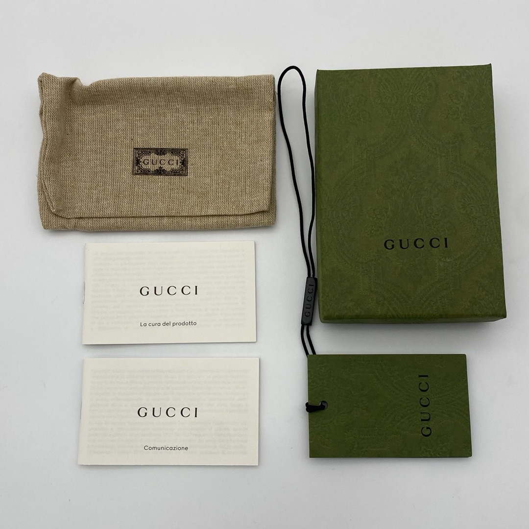 GUCCI カードケース アニマリエ ビー 蜂 ブラック レザー GUCCI カードケース アニマリエ ビー 蜂 ブラック レザー