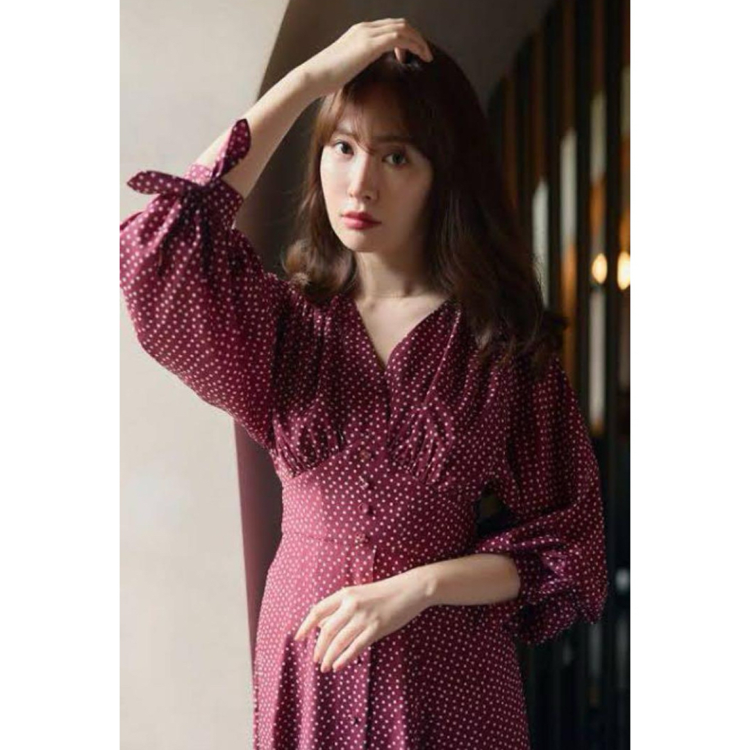 herlipto Lyon Polka-Dot LongDress herlipto Lyon Polka-Dot LongDress