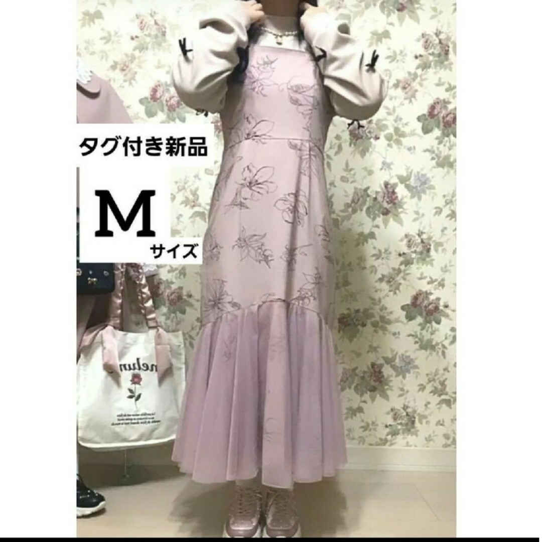しまむら - 新品 maki コラボ 花柄 レースキャミワンピース しまむら - 新品 maki コラボ 花柄 レースキャミワンピース