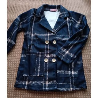 【新品】おしゃれ度高いフェミニンチェック柄コート