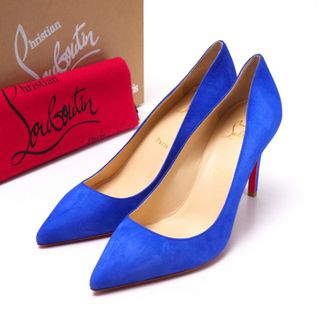 Christian Louboutin(ハイヒール/パンプス ・ ブルー・ネイビー Christian Louboutin(ハイヒール/パンプス ・ ブルー・ネイビー