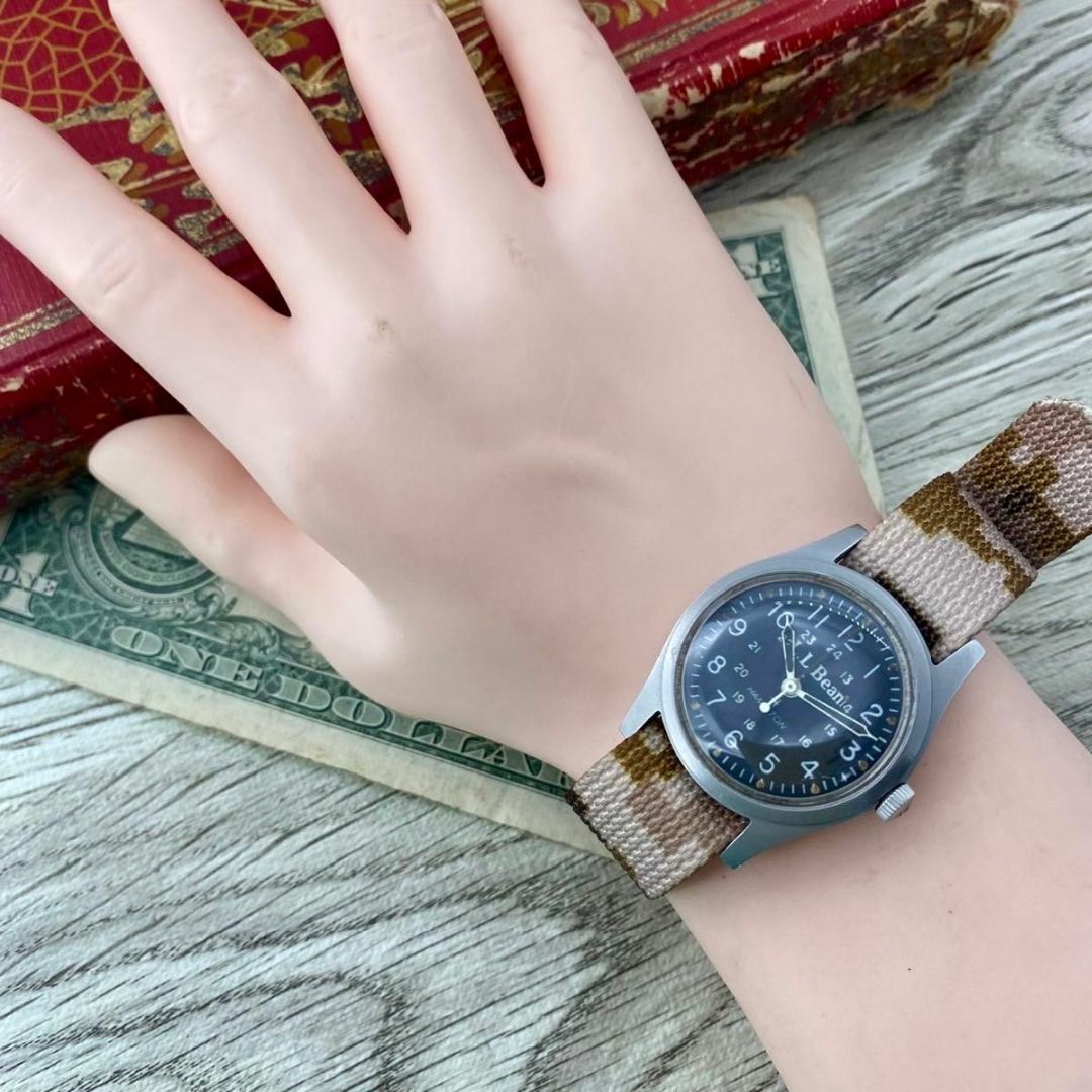 L.L.Bean - #2203【動作良好】L.L.Bean HAMILTON 腕時計 手巻き L.L.Bean - #2203【動作良好】L.L.Bean HAMILTON 腕時計 手巻き