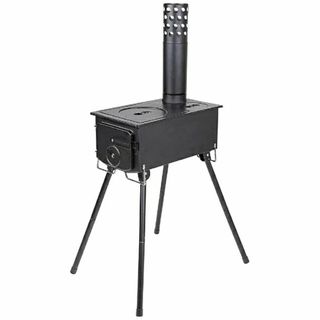 キャプテンスタッグ(CAPTAIN STAG)のCAPTAIN STAG KAMADO かまど 煙突角型ストーブUG-0051(その他)